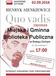 Narodowe Czytanie "Quo Vadis" Henryka Sienkiewicza