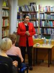 Barbara Rybałtowska gościem Biblioteki Miejskiej