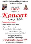 Koncert z poezją i kolędą