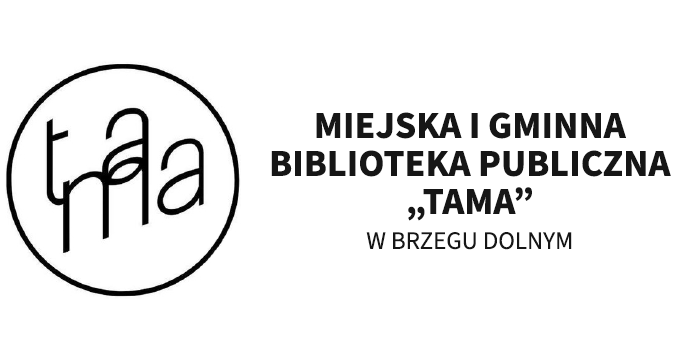 Logo Miejska i Gminna Biblioteka Publiczna TAMA