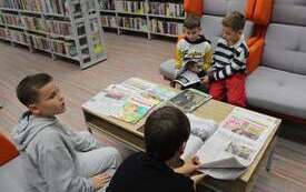 Galeria aktualności Lekcja biblioteczna uczni&oacute;w ZSP nr 1 8