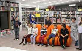 Galeria aktualności Lekcja biblioteczna uczni&oacute;w ZSP nr 1 12