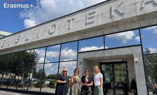 Wizyta bibliotekarek z Bragi