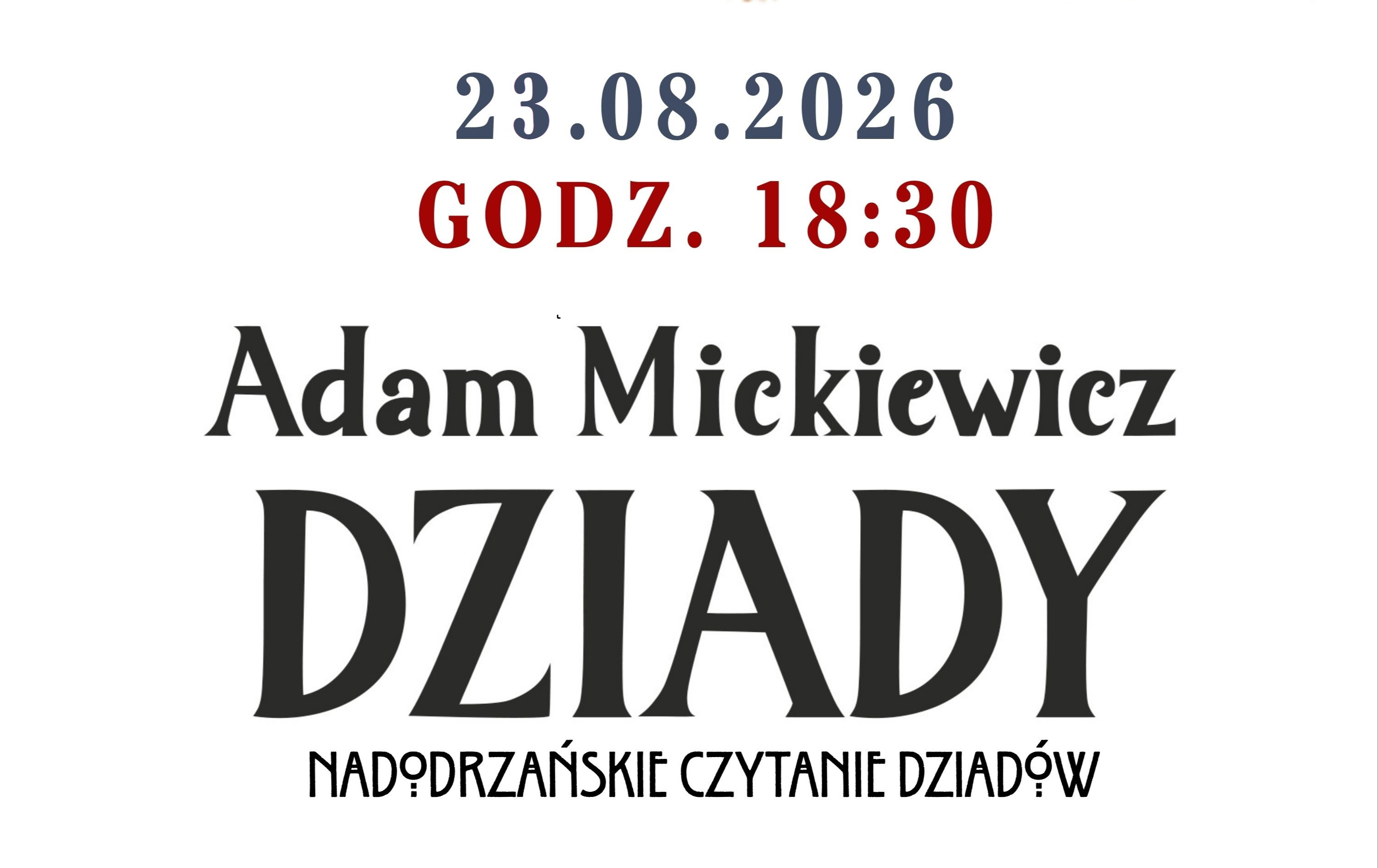 Zdjęcie do Narodowe czytanie 2026