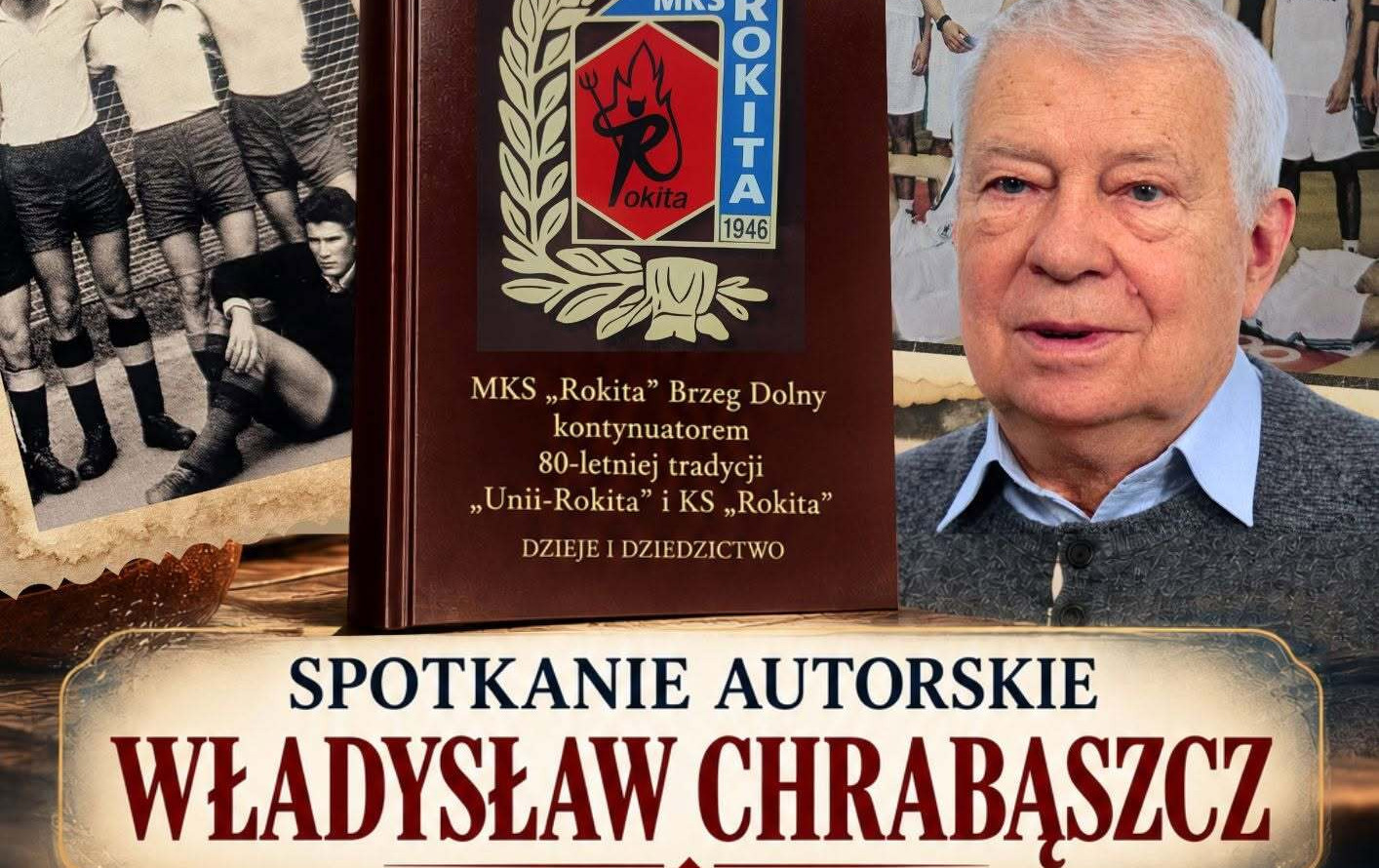 Zdjęcie do Spotkanie autorskie z Władysławem Chrabąszczem